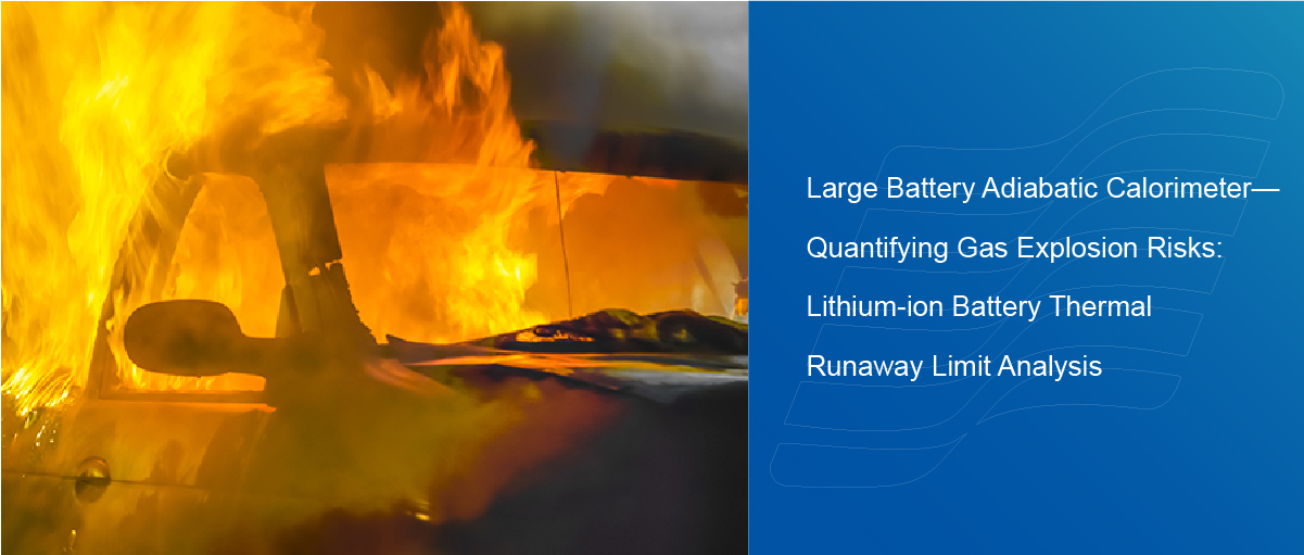 Large Battery Adiabatic Calorimeter